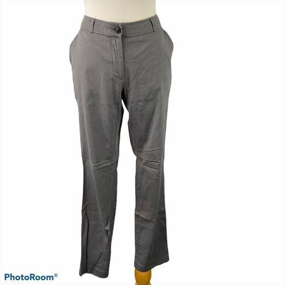 🌿4/$35 🌿 H&M‎ Grey Straight Legged Dress Pants - Picture 10 of 10